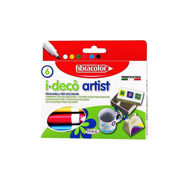 i-deco artist 6 צבעים